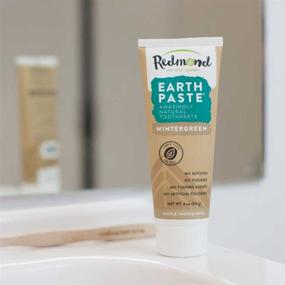 img 3 attached to 🌱 Earthpaste Non Fluoride Wintergreen Toothpaste by REDMOND