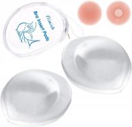 silicone bra inserts push up pads - add 1-2 cup sizes for fuller swimsuits & wedding dresses logo