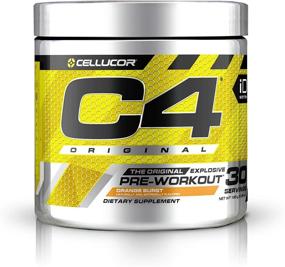 img 4 attached to Cellucor C4 Original Pre-Workout Powder Orange Burst: Boost Immunity, Sugar-Free Energy For Men & Women With Vitamin C, Beta Alanine, Creatine, And 150Mg Caffeine - 30 Servings