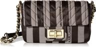 karl lagerfeld paris agyness crossbody women's handbags & wallets - crossbody bags logo