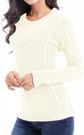 модный женский эластичный вязаный свитер v28 с длинными рукавами и круглым вырезом из кореи логотип
