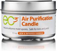 🌿 optimized ec3 natural botanical air purification candle with soy wax logo