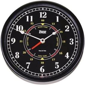 img 1 attached to Perfectly Accurate Time And Tidekeeping With Weems & Plath Trident Clock