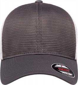 img 3 attached to Men'S Flexfit 360 Omnimesh Baseball Cap