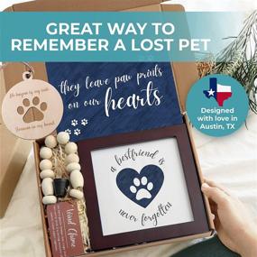 img 1 attached to 🐾 KEDRIAN Pet Memorial Gift Box - Sympathy Gifts for Loss of Dog or Cat