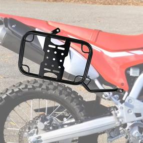 img 3 attached to 🛵 Xitomer Saddlebag Support Racks - CRF250L/CRF250L Rally, Pannier Rack & Side Carrier (Style 2)