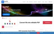 картинка 1 прикреплена к отзыву SanPDF Converter от James Naylor