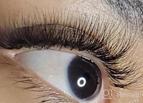 img 5 attached to Enhance Your Look With Premium Quality Volume Lash Extensions - 3D-8D Premade Fans, Mixed Tray, C/D Curl, 8-20Mm Long Stem