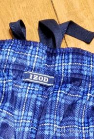 img 5 attached to Comfortable and Stylish IZOD Silky Fleece Sleepwear for Men - Large Size