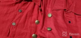 img 3 attached to Mens Steampunk Victorian Cosplay Costume Cotton/Linen Airship Shirt - ThePirateDressing