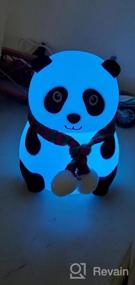 img 7 attached to Kawaii Kitty Cat Night Light Lamp для детей, девочек-подростков и детской спальни - подарки для детей от 3 до 5 лет, зарядка батареи AAA (не входит в комплект)