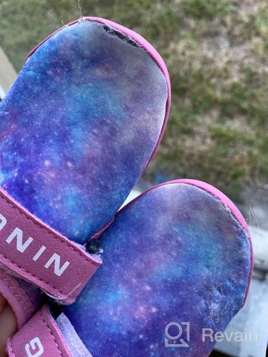 img 1 attached to 👟 Torotto Kids Water Shoes - Toddler Swim Shoes, Lightweight Pool Shoes Barefoot Non-Slip Aqua Socks, Athletic Sneakers for Girls & Boys review by Justin Bowen