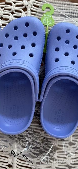 img 1 attached to Crocs Unisex Classic Toddlers Sandal Boys' Shoes review by Michael Daniels