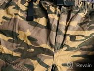 картинка 1 прикреплена к отзыву AKARMY Men'S Casual Camouflage Cargo Shorts With Multi-Pockets And Twill Fabric (Belt Not Included) от Mike Betzing
