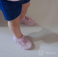 img 1 attached to Baby Walking Shoes 1-4 Years Kid Trainers Toddler Slip On Infant Mesh Breathable Sneakers Boys Girls Cotton Waves Shoes Outdoor review by John Campos