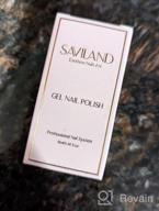 img 1 attached to Get A Flawless Look With SAVILAND'S Long-Lasting Black Gel Nail Polish - Ultimate Beauty Treatment For Your Nails! review by Richard Gaines