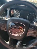 картинка 1 прикреплена к отзыву Voodonala For Challenger Charger Steering Wheel Cover Trim For 2015-2022 Dodge Challenger Charger Red, 4Pcs от Martin Dosunmu