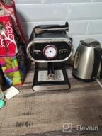 img 2 attached to Rozhkovy coffee maker Kitfort KT-702, black review by Catalina Sohaciu ᠌
