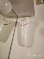 img 1 attached to Philips Beauty Epilator Series 8000 - 5-in-1 Shaver, Trimmer, Pedicure, and Body Exfoliator with 9 Accessories - BRE740/14 review by Agata Dbrowska ᠌