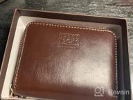 img 1 attached to BRASS TACKS Leathercraft Handmade Blocking Men's Accessories and Wallets, Card Cases & Money Organizers review by John Patel