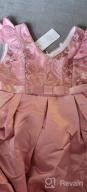 img 1 attached to Cichic Dresses Wedding Elegant Sequins Girls' Clothing review by Stacey Jones