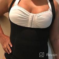 img 1 attached to Ursexyly Women'S Waist Trainer Shapewear Vest: Seamless Body Shaper For Tummy Control & Workout Support review by Lilly Smith