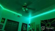 картинка 1 прикреплена к отзыву QZYL RGB LED Strip Lights 150 FT, Music Sync Ultra-Long Room Decoration For Bedroom, Kitchen Party With APP Remote Control от Scott Wallace
