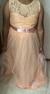 img 1 attached to Enchanting Flower Princess Tulle Formal Pageant Dresses for Girls review by Anna Lopez