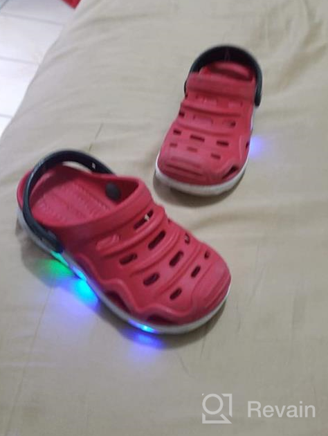 img 1 attached to 👟 Skechers Kids' Foamies Hypno-Splash-Razder Clog review by Julio Fernandez