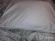 img 1 attached to Stay Dry And Comfortable With FeelAtHome'S 100% Cotton Waterproof Pillow Covers - Pack Of 10 Standard Size Pillowcases With Noiseless Zipper And Breathable Fabric review by Alex Taylor