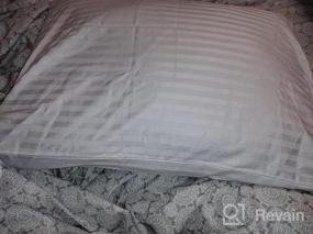 img 6 attached to Stay Dry And Comfortable With FeelAtHome'S 100% Cotton Waterproof Pillow Covers - Pack Of 10 Standard Size Pillowcases With Noiseless Zipper And Breathable Fabric
