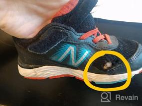 img 8 attached to Шагайте стильно вместе с New Balance Kid's Rave Run V1 Hook and Loop Shoe