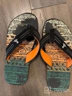 img 1 attached to Tropial Sandals Geometric Flip Flop Numeric_5 Boys' Shoes and Sandals review by Ben Duncan
