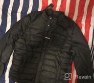 img 1 attached to Men'S Winter Puffer Jacket With Quilted Padding And Hood By Bellivera Parka review by Tarus Clinton