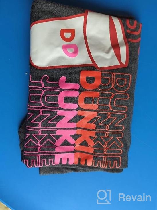 img 1 attached to Women'S Dunkin' Donuts Coffee T-Shirt - Funny Letter Print Summer Graphic Tee Top review by Michele Lewis