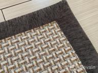 img 1 attached to Set Of 2 SMARTAKE Kitchen Mats - Non-Skid Floor Rugs That Absorb Oily And Dirty Stains - Washable And Ideal For Sink, Hallway, Laundry Room, Indoor Use - 20"X47"+20"X30" Each - Color: Gray review by Kevin Wilkins