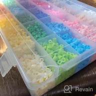img 1 attached to Meland Fuse Beads Kit - 24000Pcs Of 24 Color 5MM Iron Beads Set With Pegboards - Perfect Craft Gift For Kids On Birthdays & Christmas! review by Johnny Black
