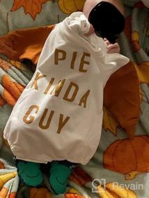 img 7 attached to Pumpkin Patch Cutie: Adorable Unisex Halloween Sweatshirt Romper With Extra-Long Sleeves And Onesie Design | Perfect Fall Baby Clothes