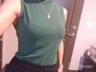 img 1 attached to Slim Fit And Stretchy Tank Tops For Women - Sleeveless & Long Sleeve, Mock Turtleneck review by Mike Hernandez