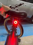 img 1 attached to Stay Safe While Cycling With G Keni Smart Bike Tail Light - Auto On/Off, Waterproof, USB Rechargeable, And Ultra Bright LED Warning Back Bicycle Flashlight! review by Aaron Johnson
