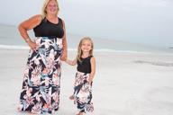 img 1 attached to Stylish Casual Floral Maxi Dress: Mommy 🌸 and Me Matching Outfits for a Fashionable Summer review by Elizabeth Esquivel