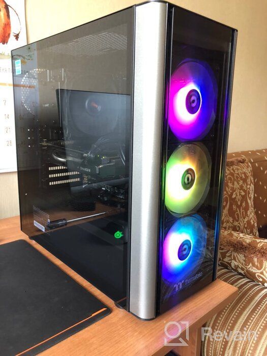 img 3 attached to 🔥 Thermaltake Level 20 MT ARGB Mid Tower Tempered Glass Computer Case - Black: The Ultimate Choice for Gamers and Tech Enthusiasts review by Alvin Yongwei ᠌