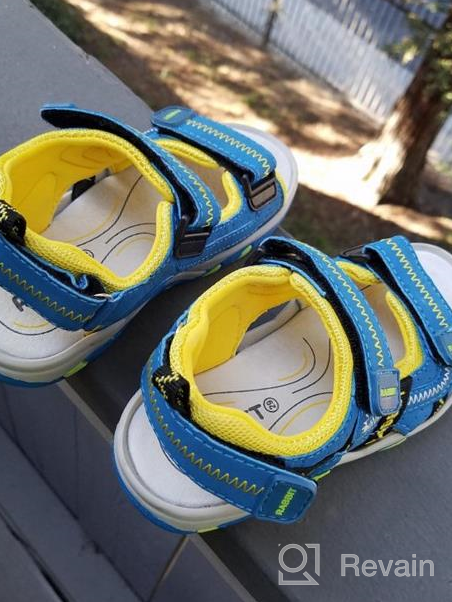 img 1 attached to DADAWEN Adventure Fisherman Toddler Girls' Shoes: Adjustable & Athletic! review by Jaime Ferguson