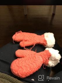 img 6 attached to Toddler Sherpa Winter Mittens Gloves: Essential Boys' Accessories for Cold Weather
