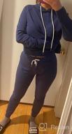 img 1 attached to Women'S Sporty Sets: Selowin Hoodie & Sweatpants For Casual And Active Wear review by Quinton King