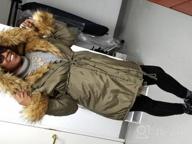 img 1 attached to Warm And Stylish Aofur Women'S Hooded Parka Jackets With Faux Fur Lining For Winter Outfits review by Danny Kamerer