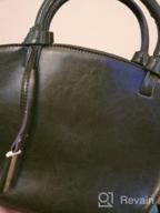 img 1 attached to Retro-Style Small Tote Shoulder Bag For Women - Genuine Leather Handbag By Covelin review by Aaron Long