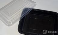 img 1 attached to YANGRUI Reusable To Go Containers - 40 Pack BPA Free Meal Prep Boxes With Lids review by Amador Buckenmeyer