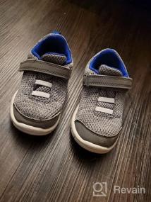 img 5 attached to Comfortable and Stylish Knitted Sneakers for Toddlers and Little Kids by Simple Joys Carter's (1-8 yrs)