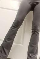 img 1 attached to Lavento Women'S Bootcut Yoga Pants - Crossover Flare Leggings For Women review by Jay Lopez